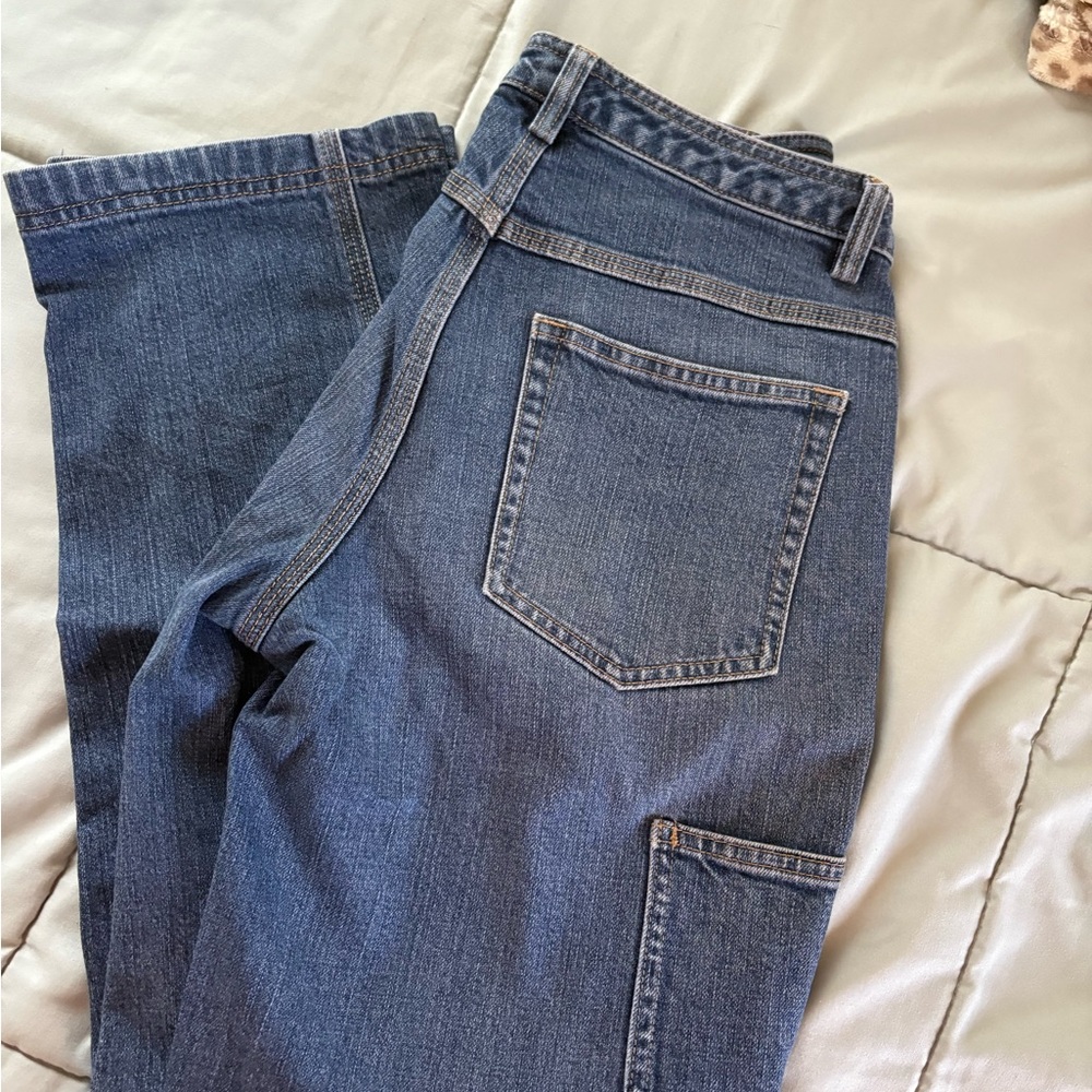 Duluth Trading Co Dark Blue Denim Jeans